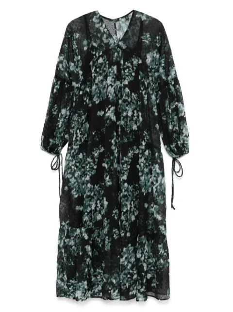 Scotch & Soda Fil Coupe maxi dress Black 179580