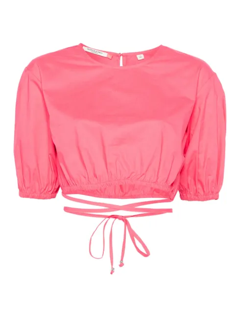 Scotch & Soda poplin blouse Pink U9A00639T