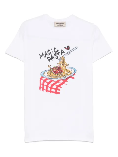 alessandro enriquez cotton T-shirt White S102CO