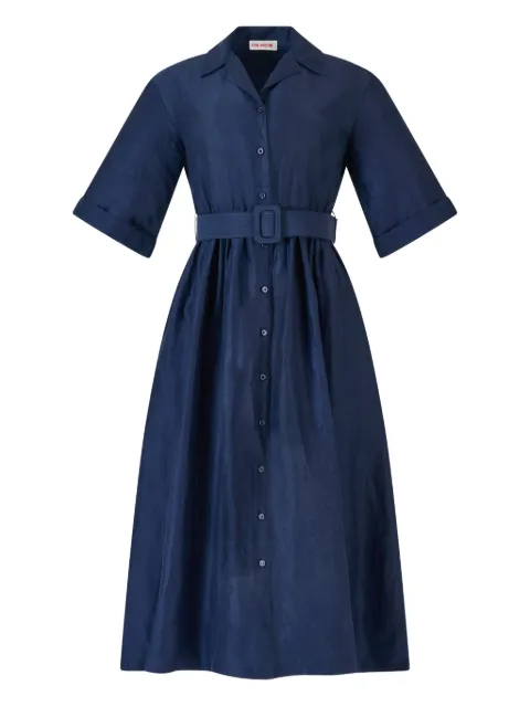 Rosie Assoulin Jane midi dress Blue C252D41WV083410