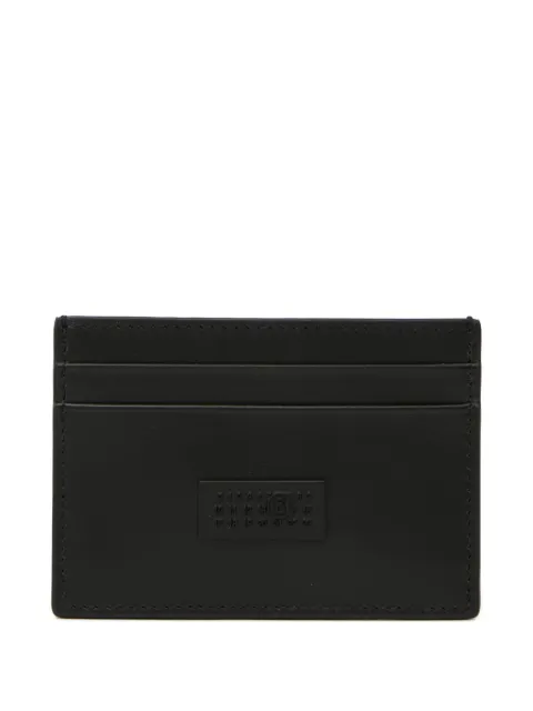 MM6 Maison Margiela logo-patch cardholder Black SA5UI0026P8622