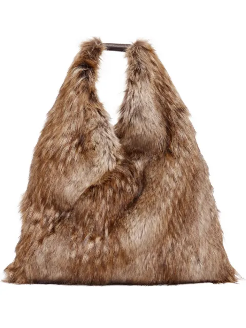 MM6 Maison Margiela Classic Japanese handbag Brown S54WD0039P8486