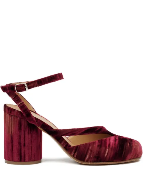 Maison Margiela 80mm Tabi pumps Red S58WP0290P7418