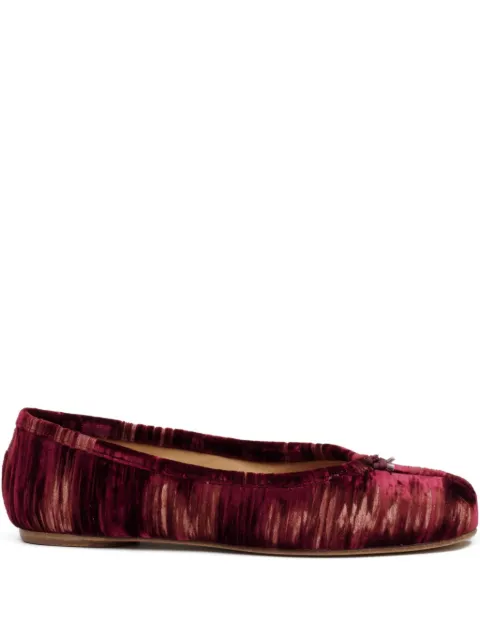 Maison Margiela Tabi ballet flats Red S58WZ0145P7418
