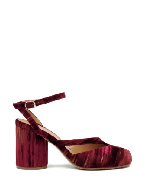 Maison Margiela 80mm Tabi ankle-strap sandals Red S58WP0290P7418