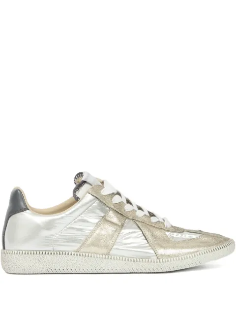 Maison Margiela Replica iridescent sneakers Gold S97WS0083P7451