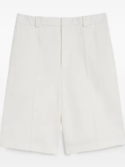 Jil Sander cotton belted shorts White J61KA0059J45307