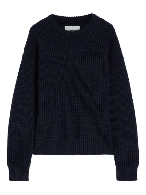 Jil Sander wool sweater Blue J22GP0249J14787