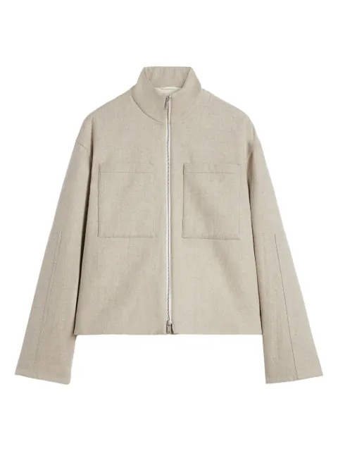 JIL SANDER+ wool felted jacket Neutrals J40BN0175J40182