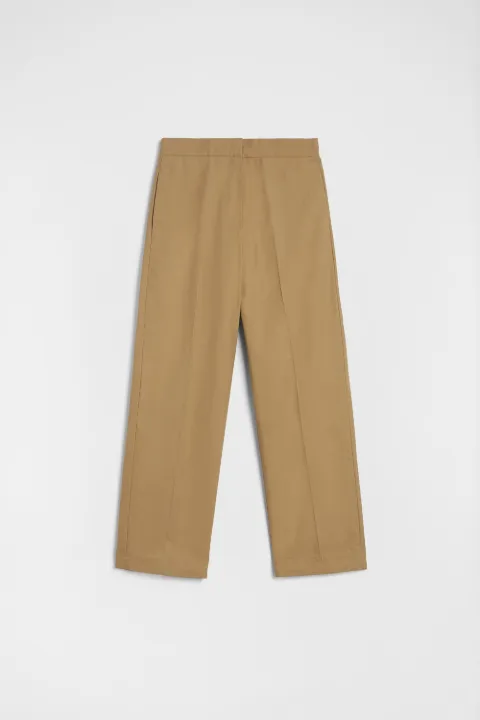 JIL SANDER+ cotton trousers Neutrals J40KA0281J45296