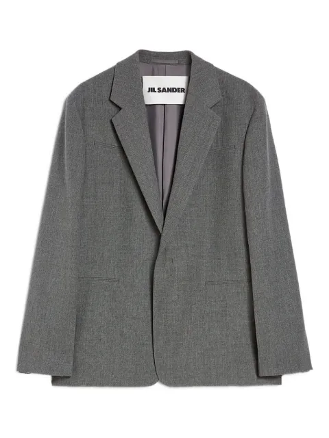 Jil Sander wool blazer Grey J22BN0264J41558