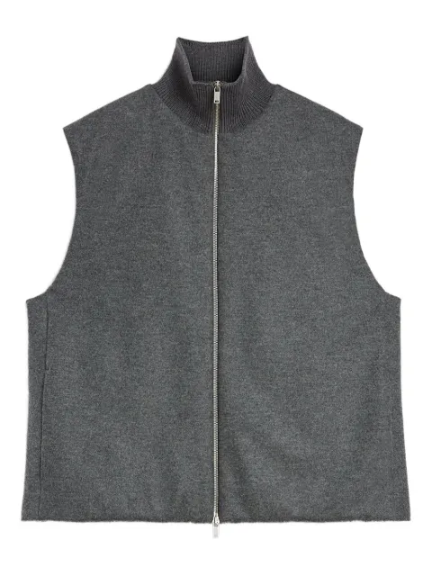 Jil Sander wool gilet Grey J22FB0147J40045