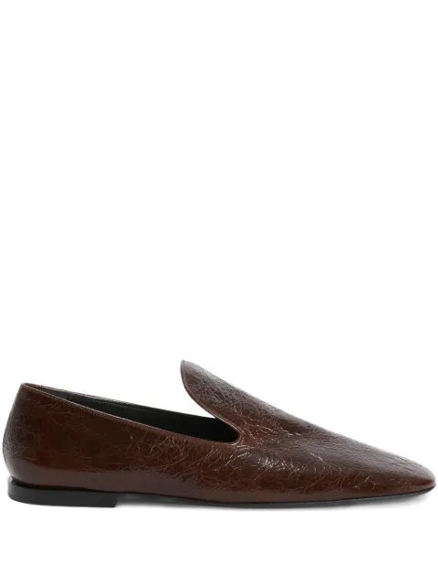 Jil Sander leather loafers Brown J15WR0028P8297