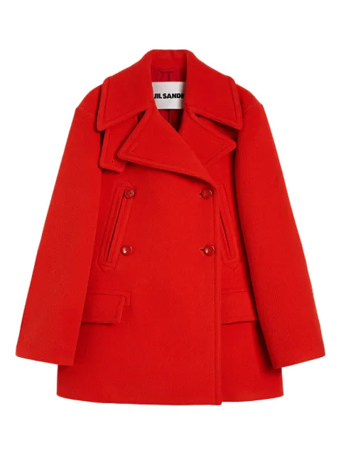 Jil Sander wool coat Pink J02SW0037J40262