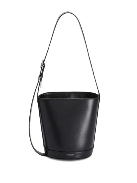 Jil Sander Cannolo bucket bag Black J07ZH0059P5355