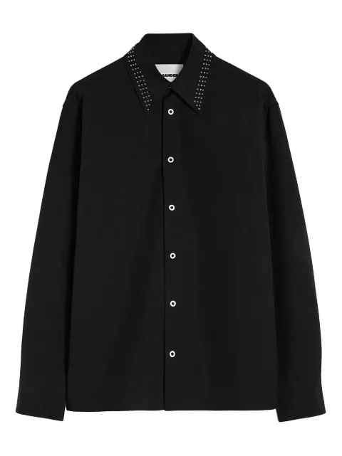 Jil Sander wool shirt Black J22DL0318J40249