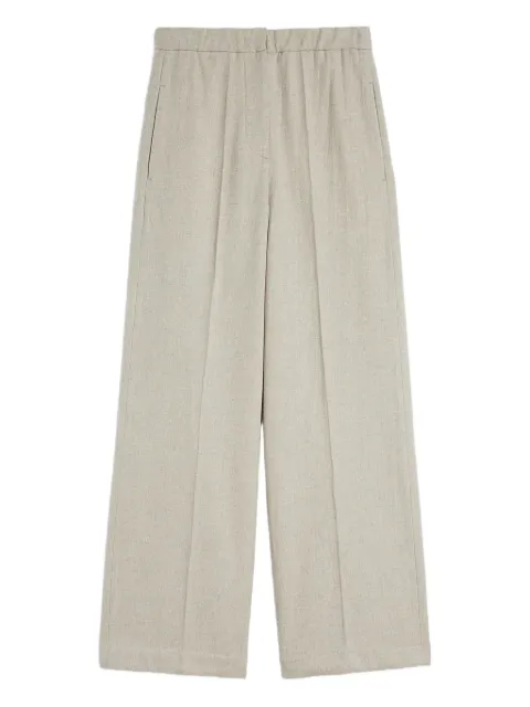 JIL SANDER+ flannel trousers Neutrals J40KA0275J40182
