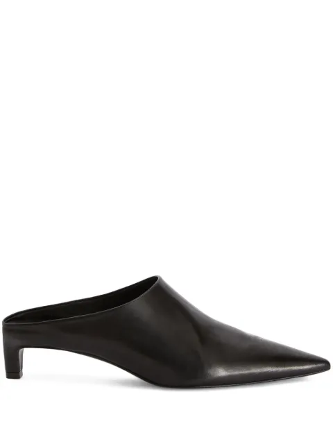 Jil Sander leather mules Black J15WX0010P8226