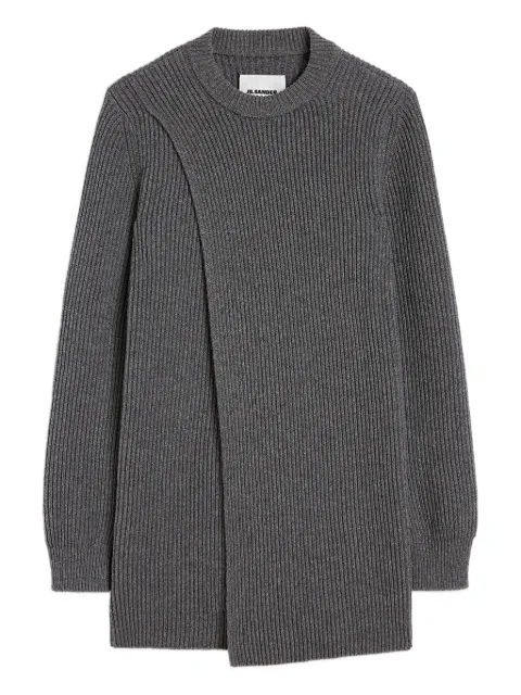 Jil Sander ribbed mini dress Grey J02GP0239J14737