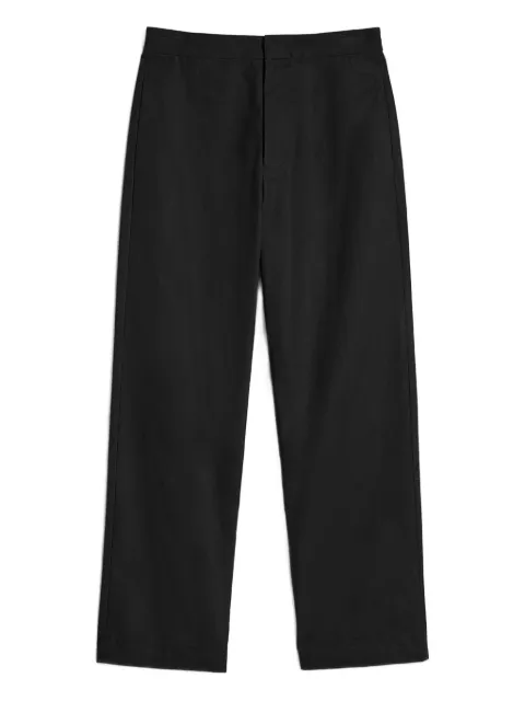 Jil Sander cotton trousers Black J47KA0289J45296