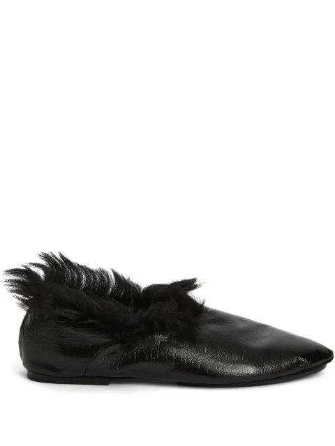 Jil Sander leather ballet flats Black J44WZ0001P7007