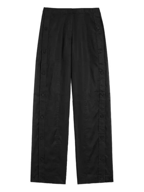 Jil Sander cotton trousers Black J01KA0185J45014