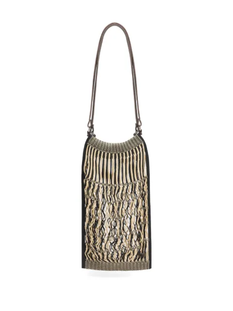 LEMAIRE medium Filt net shopping bag Neutrals BG0076LF1269