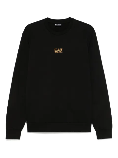 Ea7 Emporio Armani logo-print sweatshirt Black 8NPM30PJVRZ