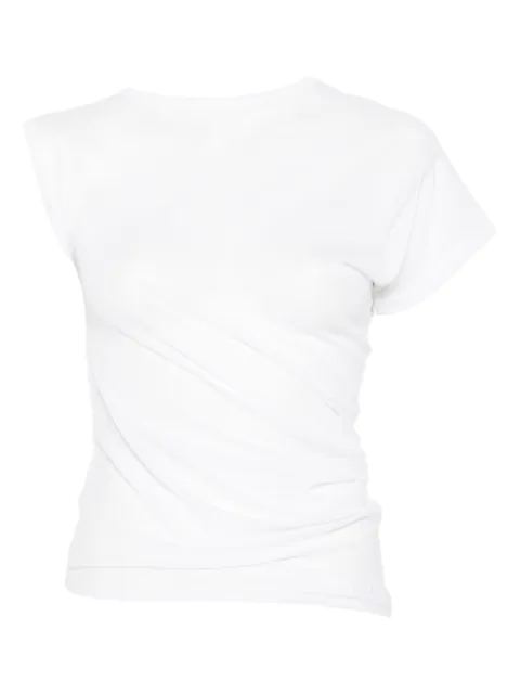 PINKO semi-sheer T-shirt White 104652A2CL