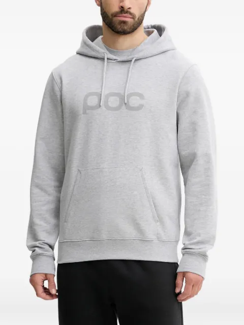 POC logo-print hoodie Grey 61652