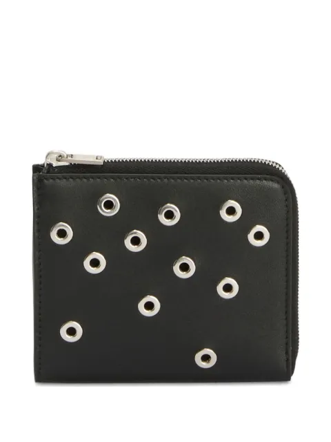 Jil Sander eyelet-embellished card holder Black J25UI0004P8556