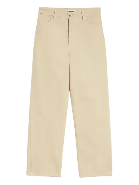 Jil Sander logo-patch jeans Neutrals J22KA0323J46463