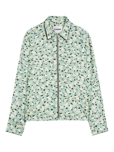 Jil Sander printed shirt Green J61DL0063J65333