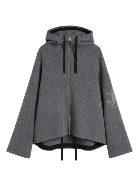 Jil Sander wool felt-finish jacket Grey J47SW0014J40020