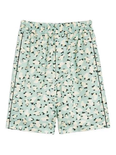 Jil Sander printed shorts Blue J61KA0058J65333