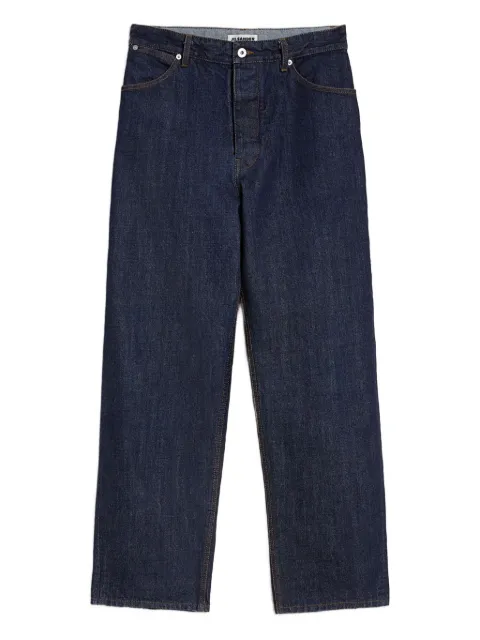 Jil Sander logo-patch jeans Blue J22KA0322J46463