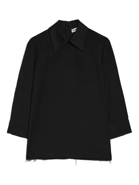 Jil Sander wool blouse Black J02NC0277J40002