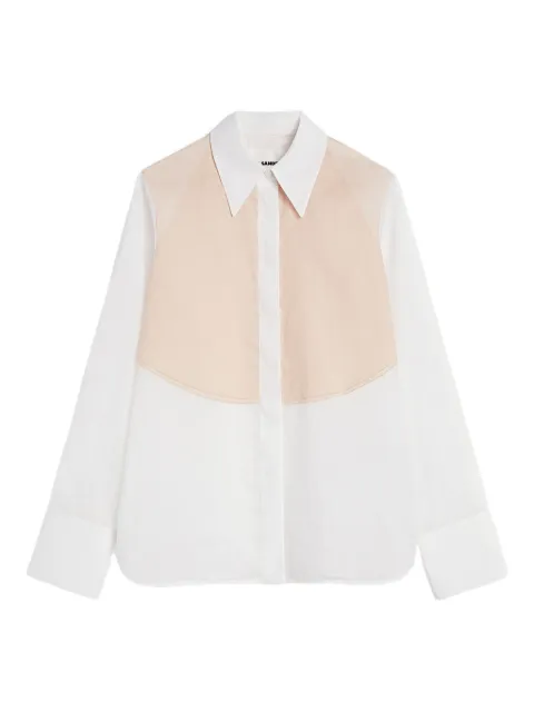 Jil Sander two-tone shirt White J01DL0170J45014