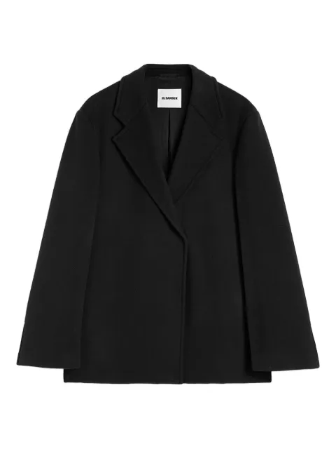 Jil Sander wool coat Black J02AA0193J40035