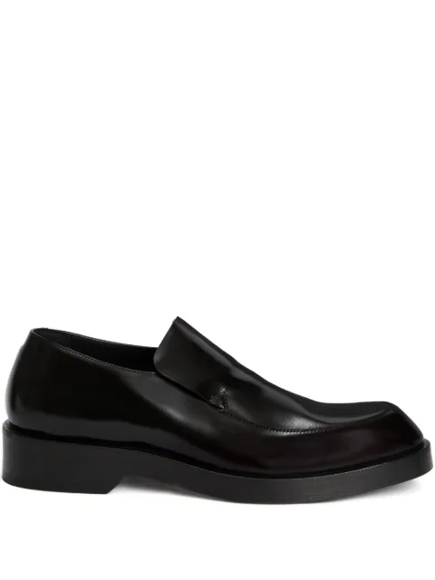 Jil Sander round-toe leather loafers Black J33WR0017P7032