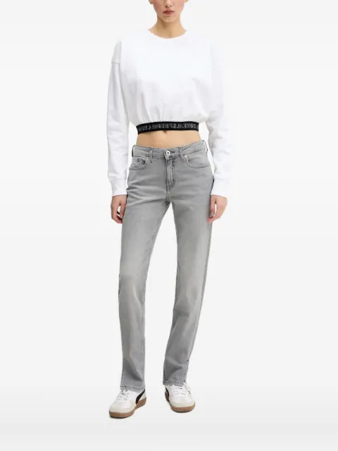 Karl Lagerfeld Jeans waistband sweatshirt White A2W20062100