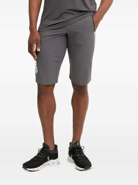 POC logo-plaque shorts Grey 52835