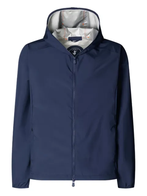 Save The Duck Zayn hooded zip-front jacket Blue D30571MWIND2090000