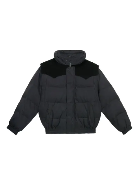 MARANT Dawson corduroy-panelled jacket Black MA0447HAC3C02H