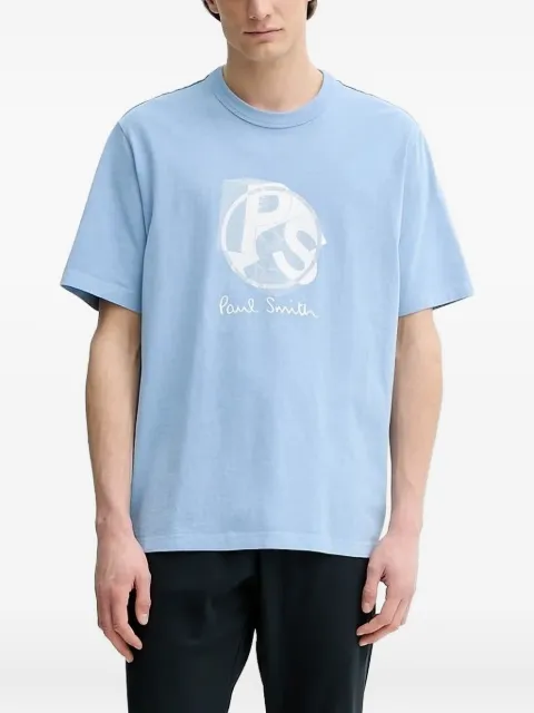 PS Paul Smith logo-print T-shirt Blue M2R204ZPP4817