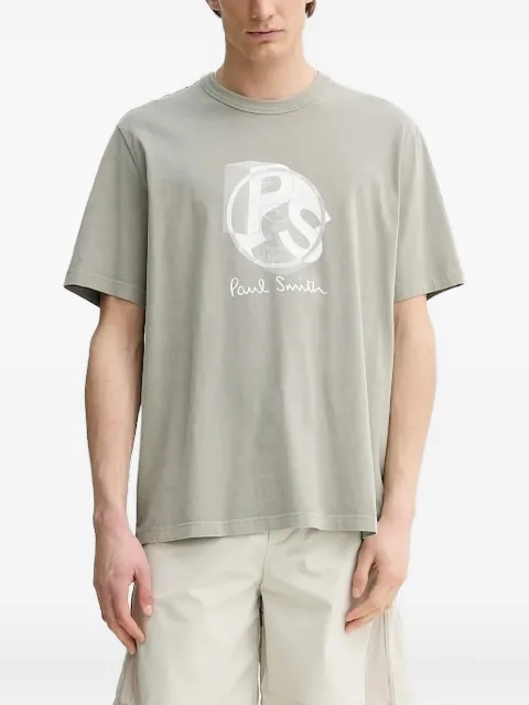PS Paul Smith logo-print t-shirt Grey M2R204ZPP4817