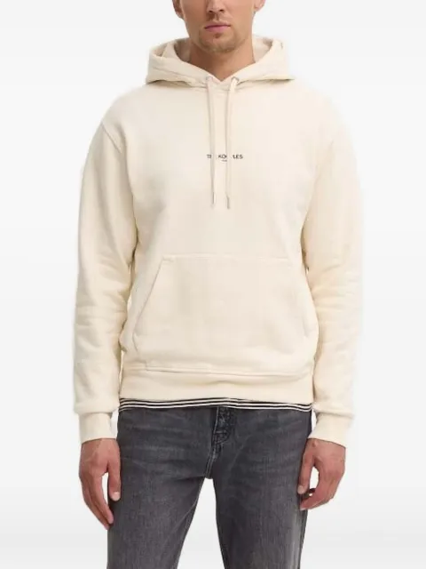 The Kooples logo-print hoodie Neutrals HSWE22072