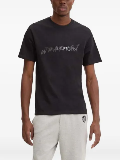 The Kooples What Is graphic-print T-shirt Black HTSC27010