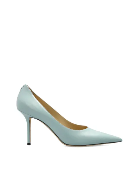 Jimmy Choo Love leather pumps Blue LOVE85ZNU