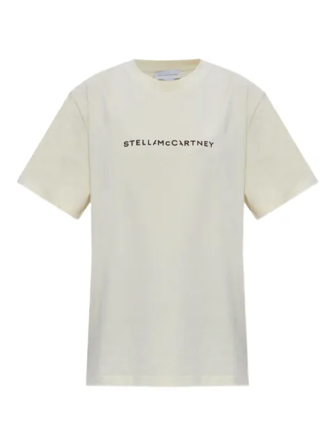Stella McCartney organic-cotton T-shirt Neutrals 6J01583SPY48